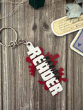 3D printed Fredia Keyring