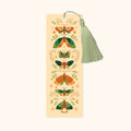 Moths Fantasy Bookmark with Tassel