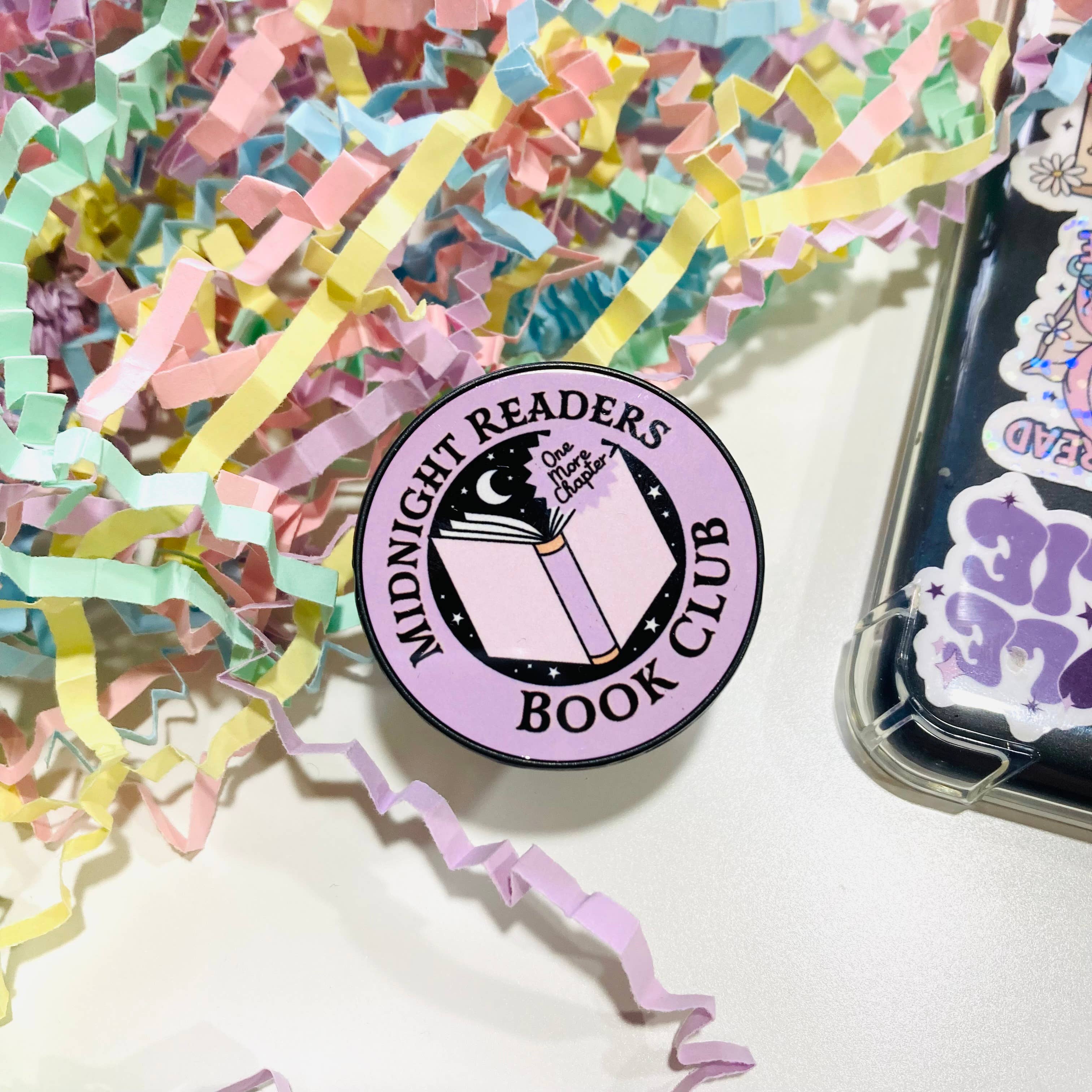 Midnight Readers Book Club Kindle Grip/Holder 