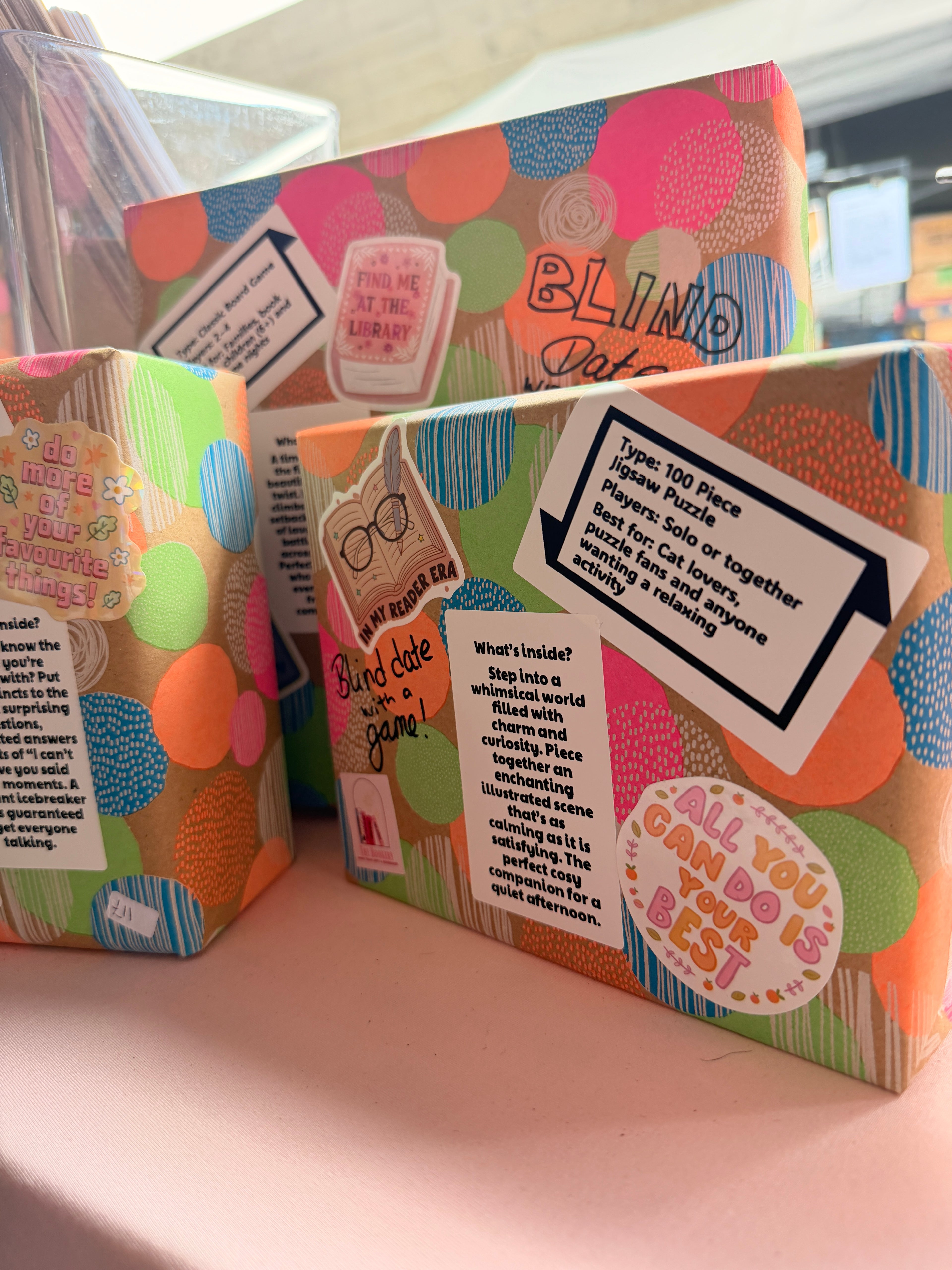 Blind date with a game