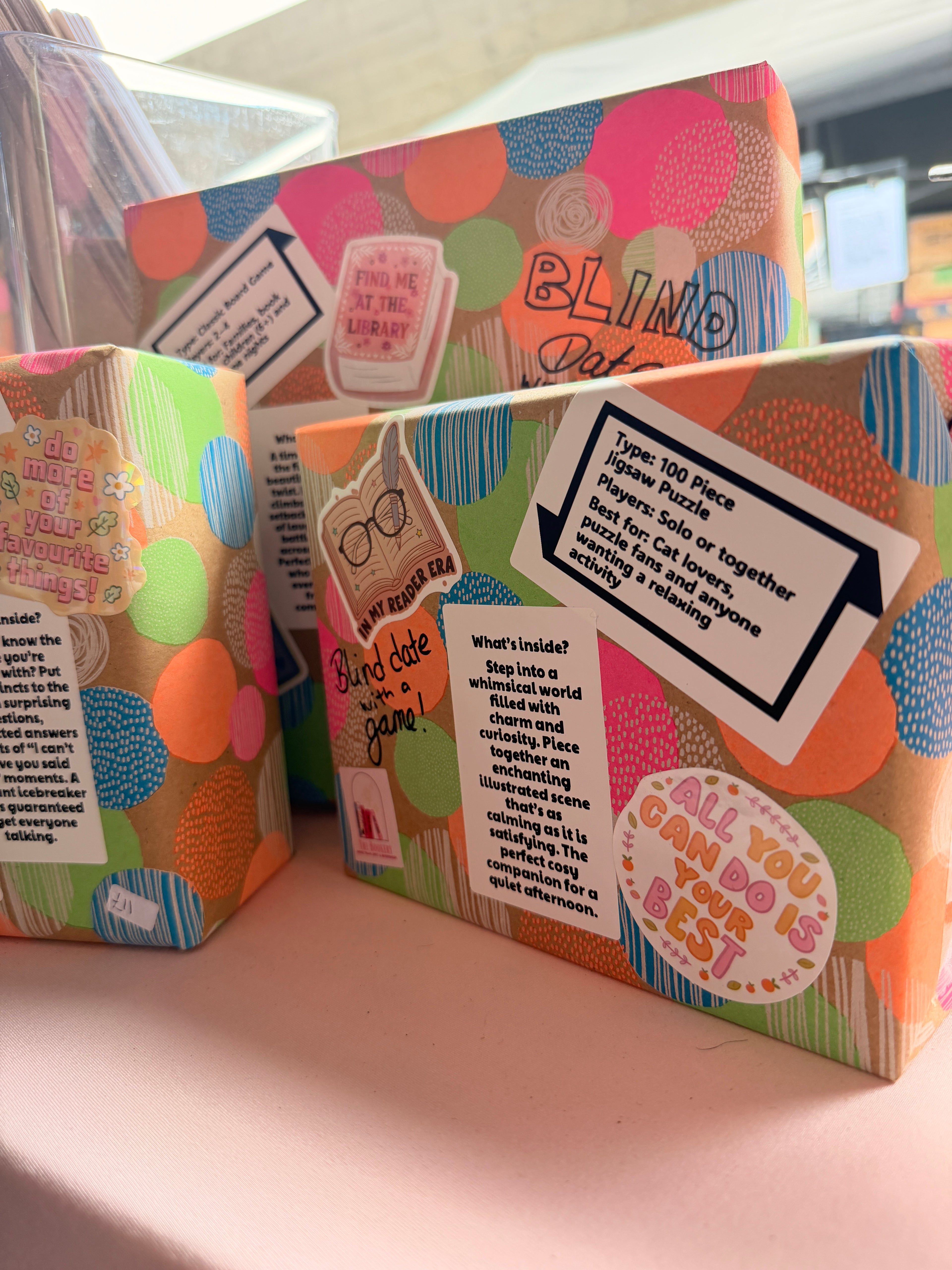 Blind date with a game