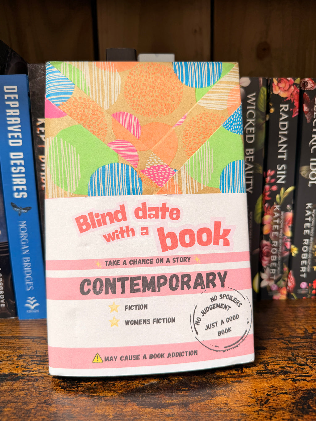 Contemporary- Blind date with a book