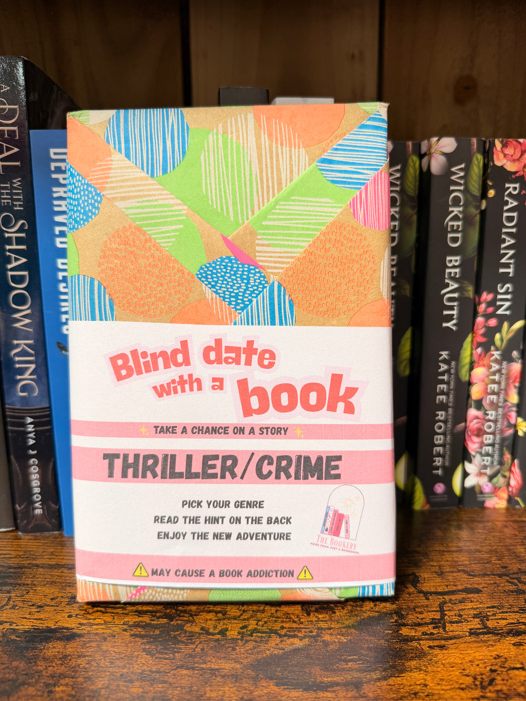 Thriller- Blind date with a book