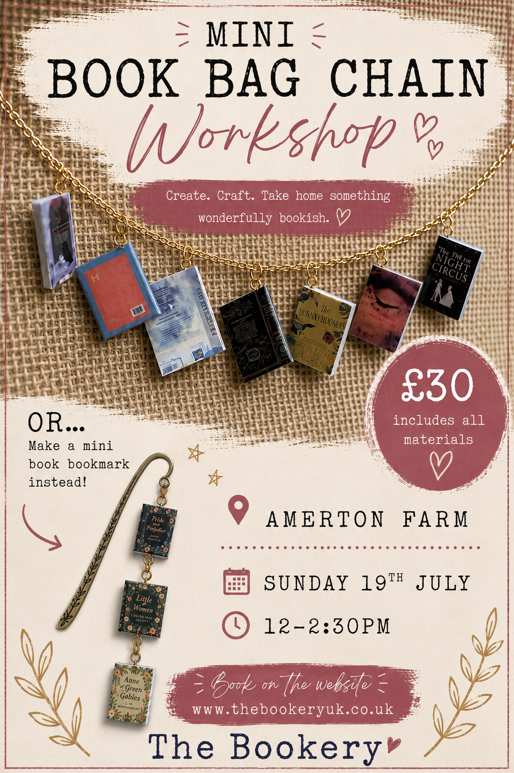 Mini book workshop