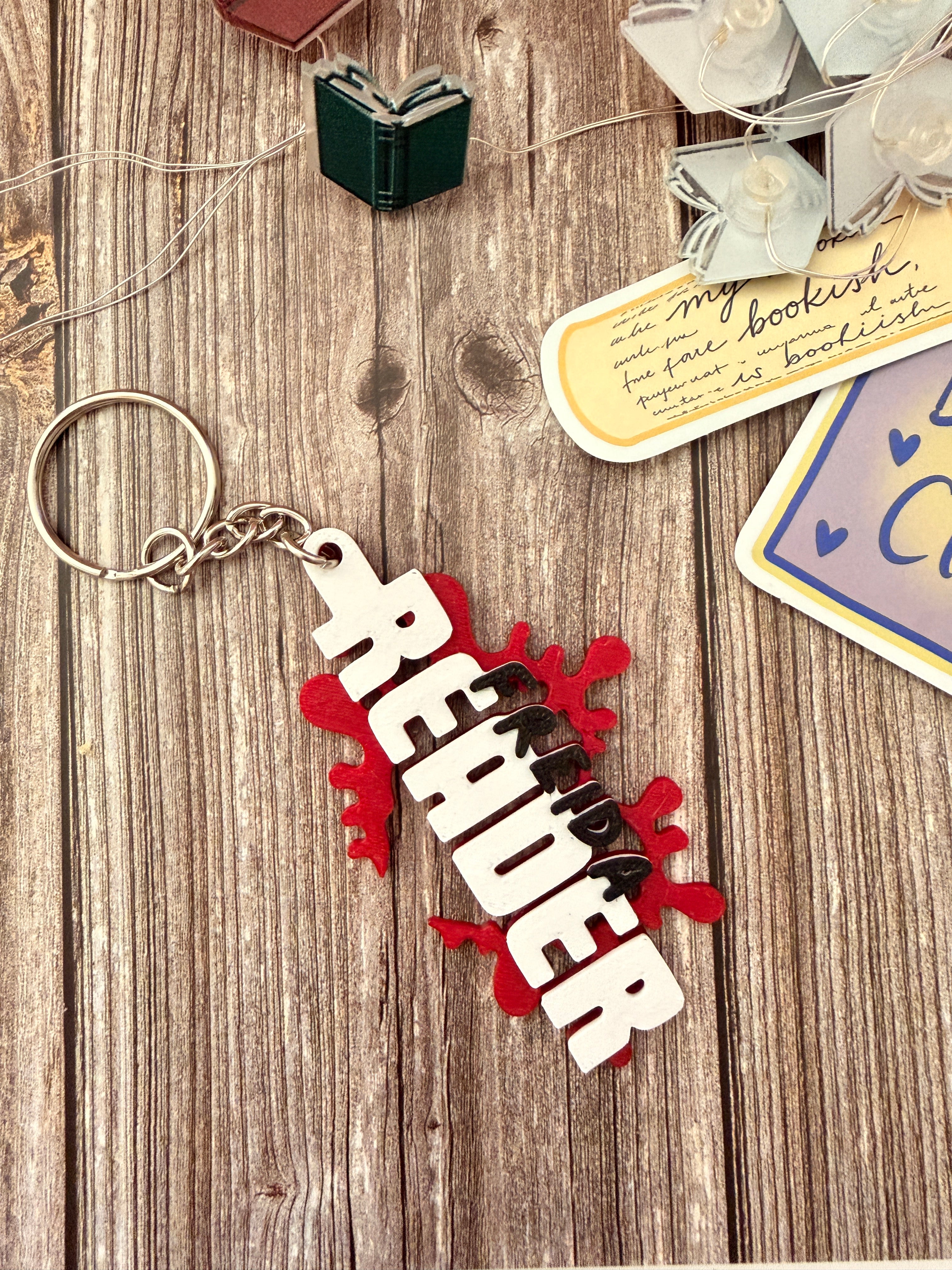 3D printed Fredia Keyring