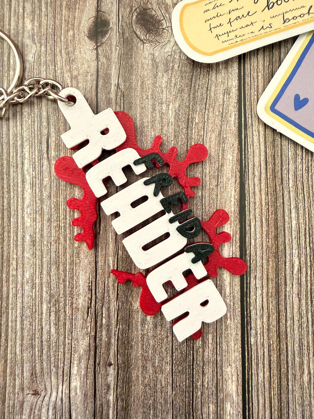 3D printed Fredia Keyring