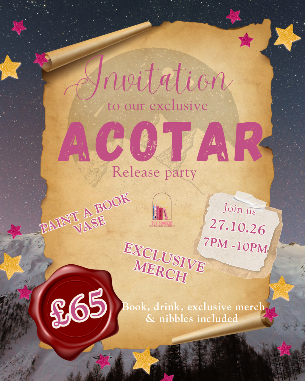 ACOTAR release party