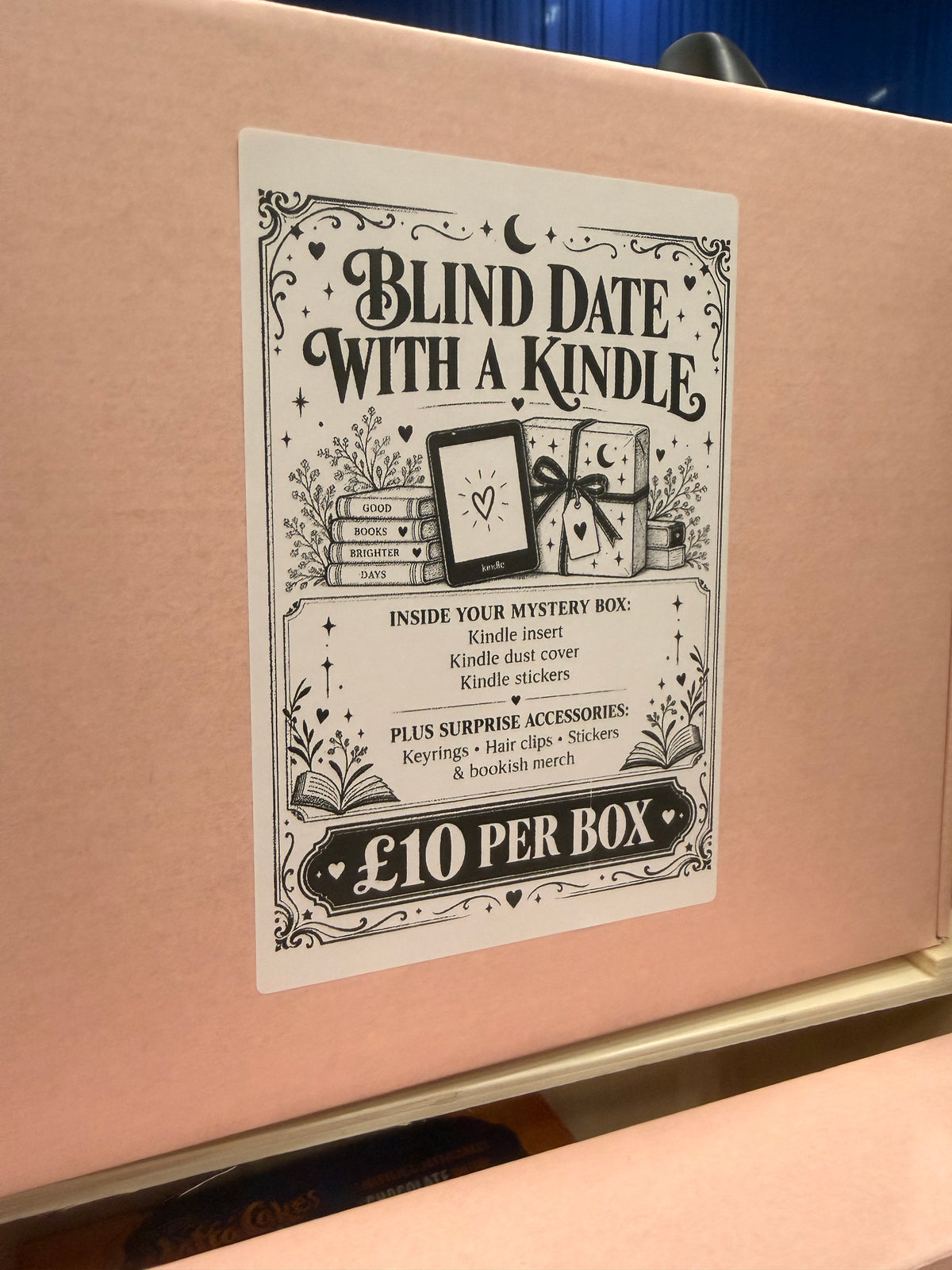 Blind date with a kindle