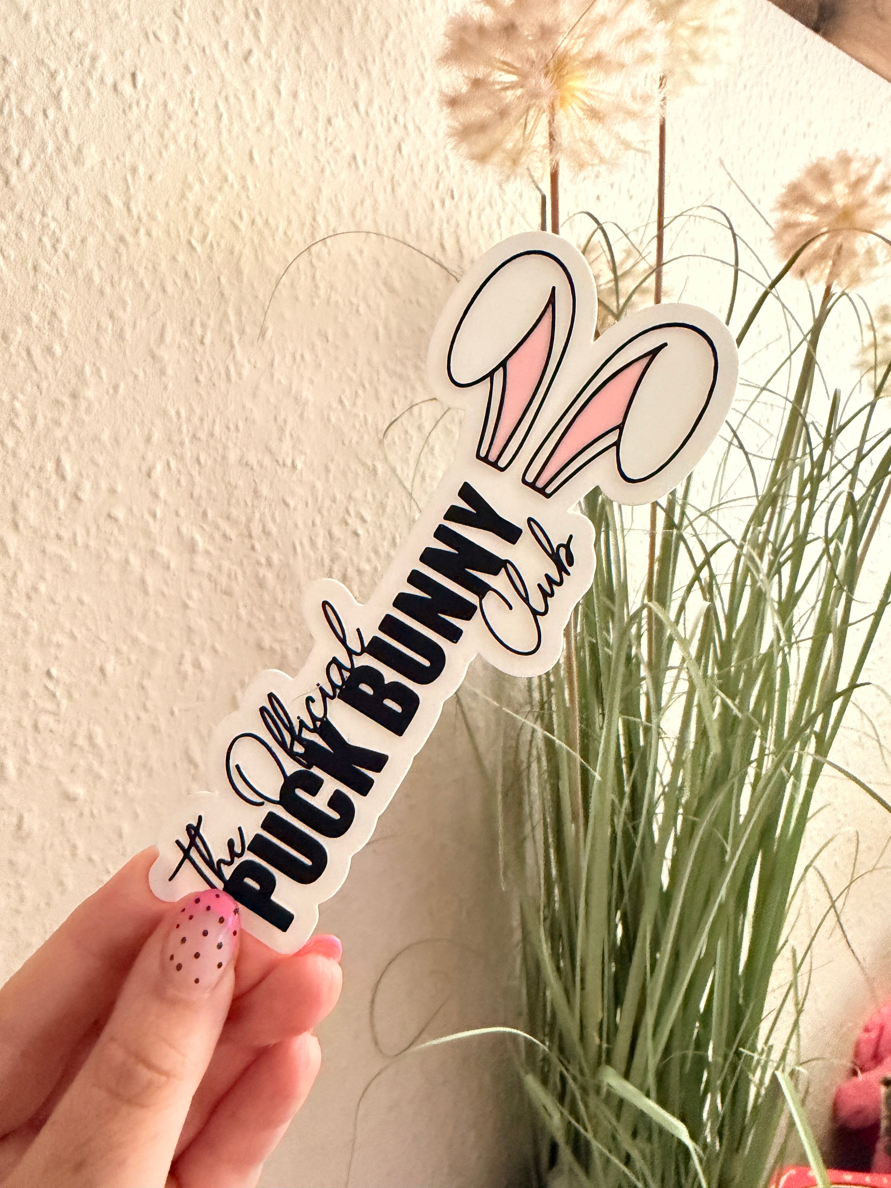 3D printed "Puck Bunny" Bookmark