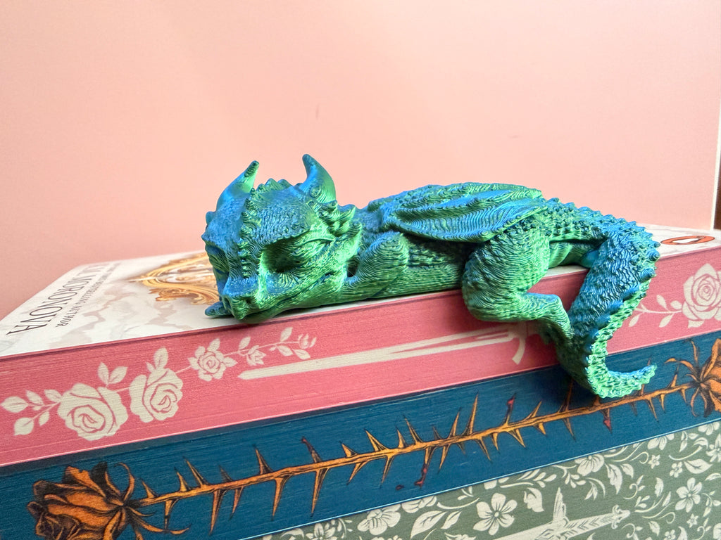 Own your own book dragon- 3D printed book dragon
