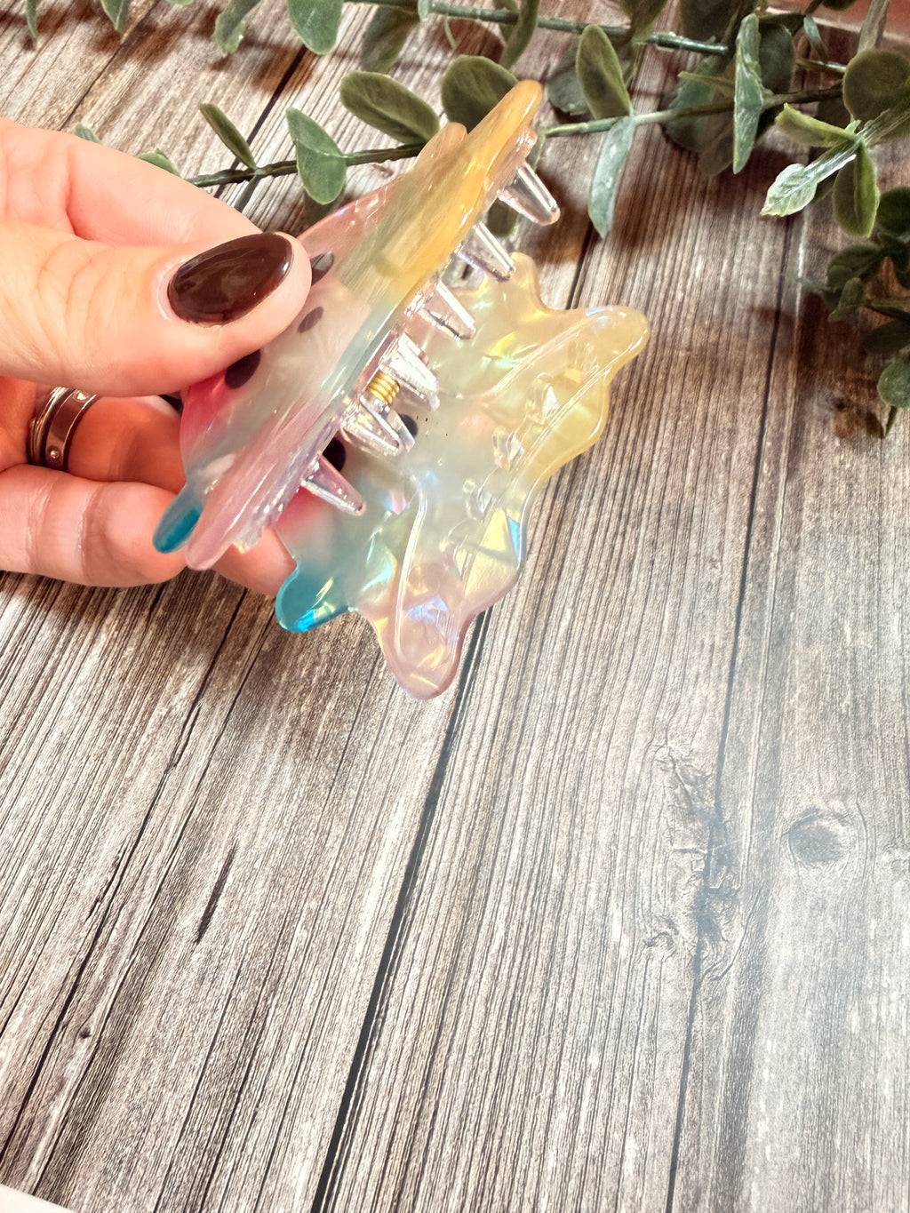 Little ghost hair clip