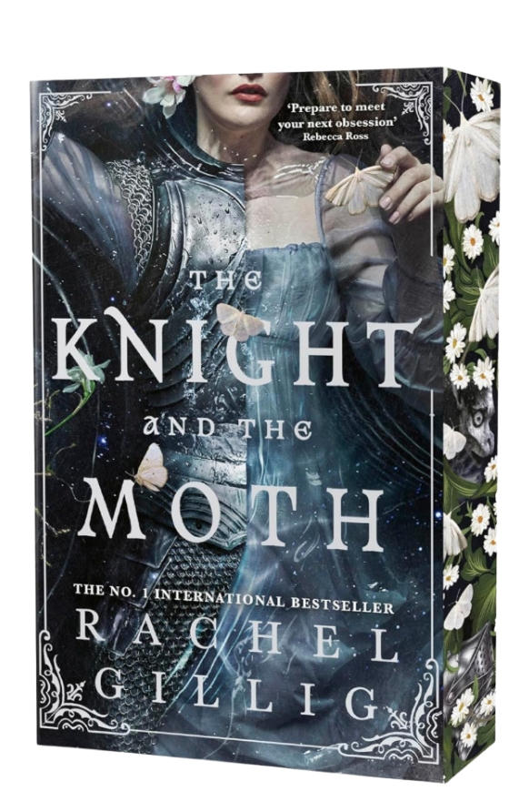 The Knight and the Moth- Sprayed edge