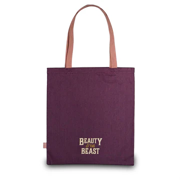 Beauty & the Beast Recycled Cotton Shopper