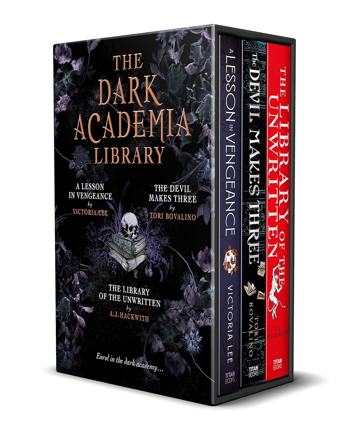 The Dark Academia Library By Victoria Lee, A.J Hackwith And Tori Bovalino