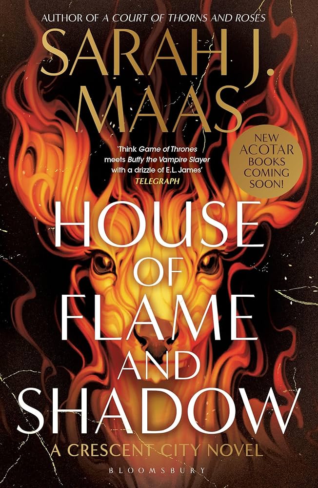 House Of Flame And Shadow By Sarah J. Maas
