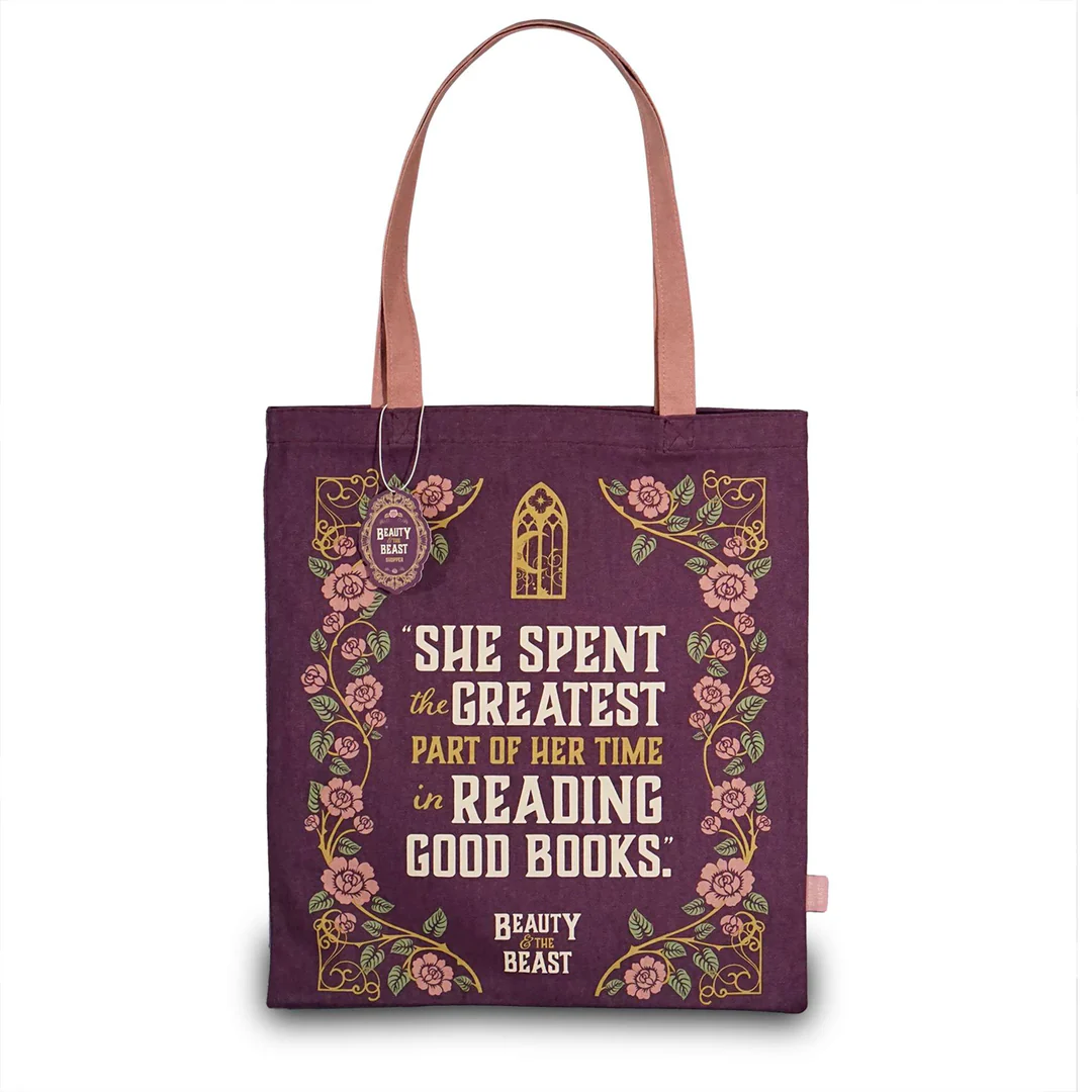 Beauty & the Beast Recycled Cotton Shopper