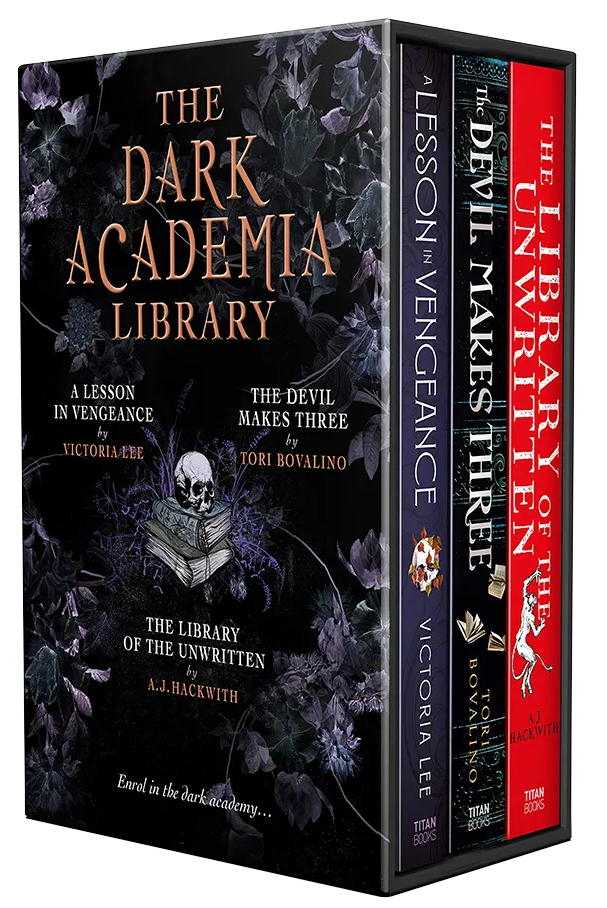 The Dark Academia Library by Victoria Lee, Tori Bovalino & A.J. Hackwith
